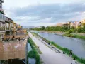 Restaurants bord Garonne Toulouse : accès plage et vue